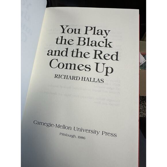 You Play The Black and Red Comes Up Richard Hallas - Picture 3 of 5